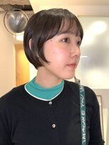 ナヌーク ダイカンヤマ(nanuk daikanyama)&nbsp;丸みショートボブ/レイヤーショートボブ/顔周りレイヤーボブ