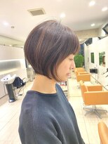 ディーコ(IDEEK)&nbsp;【小顔魅せ】大人ひし形ショートで朝ラク30代40代似合わせカット