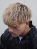 カット＋ダブルカラー＋トリートメント】［福井/ブリーチカラー/メンズ］