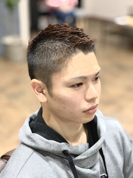 すがなみバーバーショップ 広島刈り風