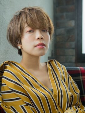 マリー 美容室 所沢店(mary) 透け感バングショート
