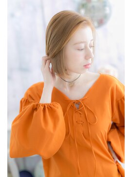 ヘアアンドビューティー ミック(Hair & Beauty miq) 華やぐカラー★格上げナチュラルボブa