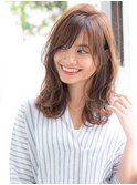【Lond printemps水野】大人かわいい小顔見えデジタルパーマ