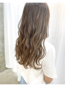 エトネ ヘアーサロン 仙台駅前(eTONe hair salon) 《eTONe》ロングレイヤー☆ナチュラルベージュ