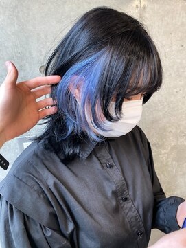 カリーナコークス 原宿 渋谷(Carina COKETH) ウルフカット/ハッシュカット/シャギーカット/インナーカラー