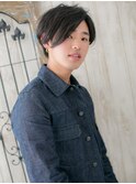 ラフさがカッコイイ…抜け感韓国マッシュC
