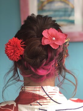 レア(Le'a) 七夕ヘアアレンジ