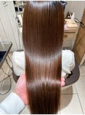 美髪_髪質改善トリートメントお客様スタイル