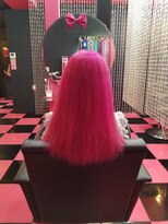 リミックス(REMIX by Love hair KING OF PRINCESS HAIR&EXTENTION)&nbsp;原色派手髪　ピンク