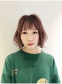ショート/レイヤーボブ/ショートボブ/切りっぱなしボブ