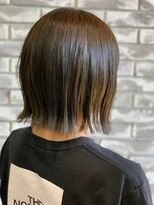 ジッピーオブヘアー(Zippy of hair)&nbsp;外ハネ　カーキグレージュ