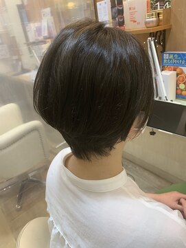 リュッカ(Lyuca) 【美髪　久米田】黒髪＊ボブウルフ＊グレージュカラー