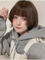 リアイス(Re:ICE)&nbsp;アッシュブラウンくびれボブウルフ