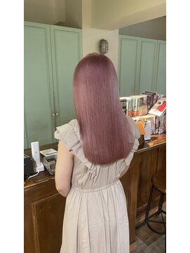 ラべリー 池袋(LOVELEY) ホワイトピンク ヘアカラー 【池袋】