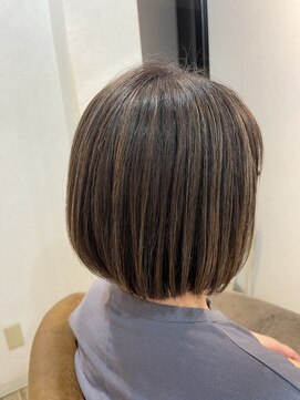 グランツ(hair salon Glanz) ハイライトで魅せる白髪隠し