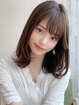 シルクレイ 新宿店(Silk-lei) 愛されショコラアッシュ//清楚派ミディ/新宿20代30代40代