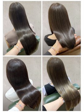 美容室フルール 縮毛矯正ロング♪コスメストレート髪質改善