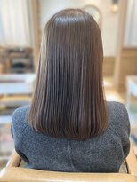 アロマ ヘアー ルーム 新宿3号店(AROMA hair room) 美髪ミディアムストレート/新宿/新宿三丁目