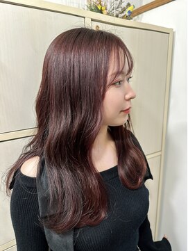 リリー 勝田台店(Lilly) 〈Lilly勝田台 佐藤愛〉ワンカラーで！ボルドーピンク＊