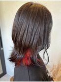 【Lucir】大内 亮 フォックスカラー×切りっぱなし
