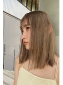 外ハネボブ/セクションカラー/グラデーションカラー/新宿