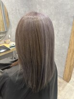 エレノア 越谷(Eleanor)&nbsp;白髪が伸びても気にならない/白髪活かし/透明感パープル【RIE】