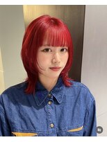 ローレンアオ(LOREN AO)&nbsp;【LOREN AO】ブリーチカラー/レッドカラー/イメチェン