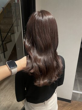 ハイル(KHAIR) 艶カラー/ラベンダーブラウン/金城二千夏