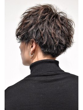 リップスヘアー 千葉(LIPPS hair) 【横顔キマるモテヘア】工口パーマネープレスマッシュショート