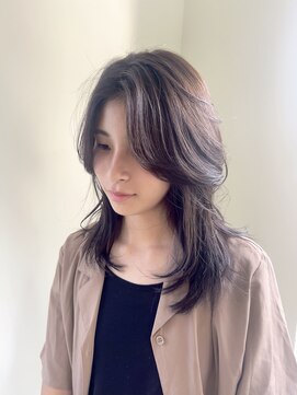 エクファ ヘア シェリル 草津 南草津店(ex-fa hair cherir) フェミニンロング似合わせカットミディアムスパイキーショート