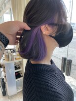 イーエス(E.S)&nbsp;発色バツグン！インナーパープルで個性派オシャレに！