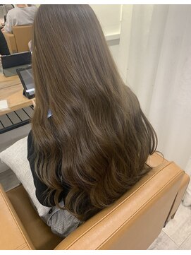 ハノン バイ リンクス 大宮(Hanon by LINKTH) アースカラー/ グレージュアッシュ/レイヤーロング