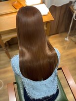 アンダーバーホワイト モデ 富田林店(_WHITE mode)&nbsp;髪質改善ミルクティーベージュレイヤーカット