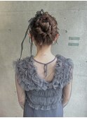 【kacho】ヘアアレンジ　結婚式ヘア