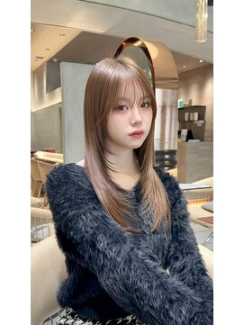 リール 銀座(R'EEL) 韓国ワンホンヘア