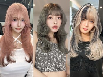 ラピス 大阪心斎橋店(Lapis)の写真/【当日予約◎】繊細な技術でつくるトレンドスタイルが人気!色落ちまで考えた髪色を提案♪[心斎橋/ブリーチ]