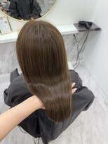 ムウ(Mu.)&nbsp;髪質改善カラー/髪質改善トリートメント/オリーブベージュ