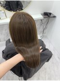髪質改善カラー/髪質改善トリートメント/オリーブベージュ