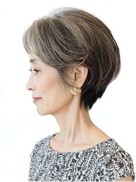 ブレンドバイハピネス(Blend by happiness) ミセス・シニア層に大人気！白髪ぼかし×ハイライト