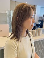 スリー ナカノシマ(three. Nakanoshima)&nbsp;ミルクティーベージュ