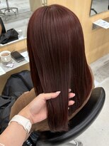 スミス 上野(smith)&nbsp;カシスレッド暖色カラーレイヤーカット