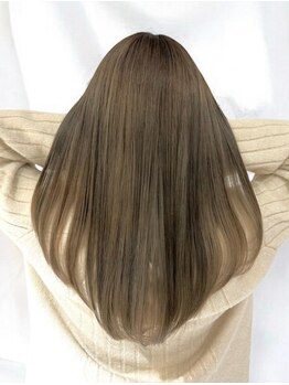 ルエ(Louer)の写真/【仙台*ケラコラ×ミネコラ】繰り返すダメージに終止符を◎お客様の髪と向き合い、芯から潤う髪質改善を