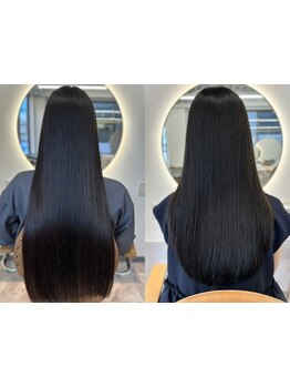 髪質改善で大人気の”酸性ストレート”導入！従来の縮毛矯正よりもダメージを抑えて、柔らかい質感の美髪へ