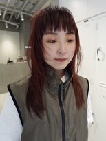 テクネ 天神大名(techne) 天神大名レイヤーカット大人レイヤーくびれヘアロング今泉