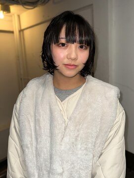 【BOW HAIR】抜け感が出るレイヤーボブパーマ