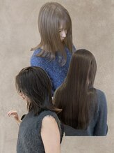 《Terrace color》トレンドの"ツヤ"と"柔らかい透明感"をワンプロセスで叶えるオリジナルレシピ。