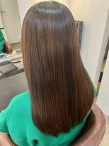 エイクス 津田沼(AQs) 着物ヘア/大人ガーリー/ダークアッシュ/似合わせカット/津田沼