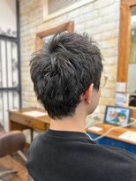 美容室ポール 西葛西店(PAUL)&nbsp;大人スパイキーショートラフパーマ20代30代40代50代