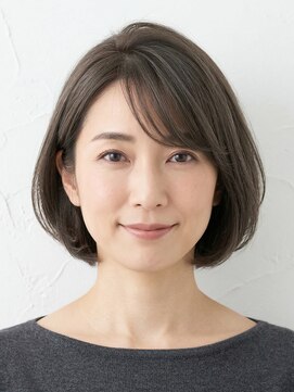 と和×美髪クリニック 巣鴨店 大人女性の上品丸みボブ【耳かけ小顔】