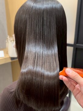 アース コアフュールボーテ 上田店(EARTH coiffure beaute) 髪質改善ストレート